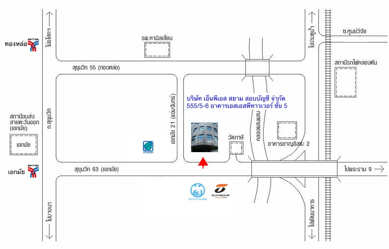 Map Npssiam